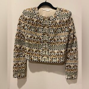 Veronica Beard embroidered and beaded jacket